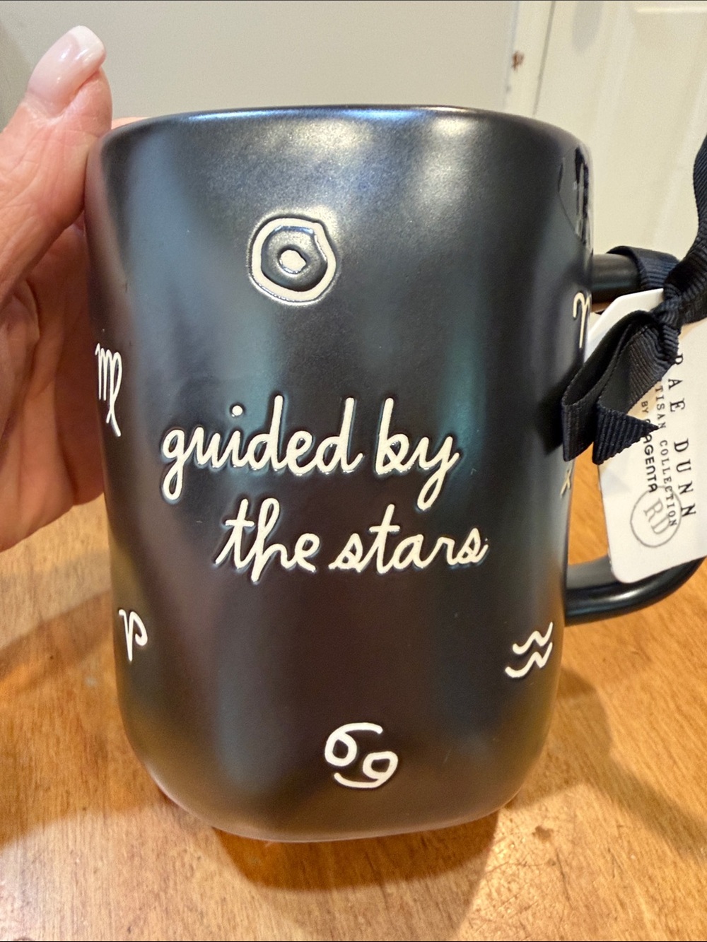 NWT.  Rae Dunn, 24oz., ceramic  zodiac  mug.